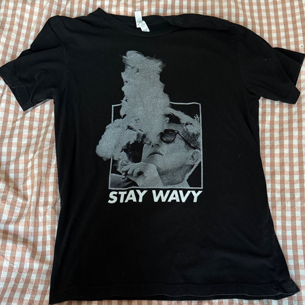 Bella Canvas Black Stay Wavy Tee